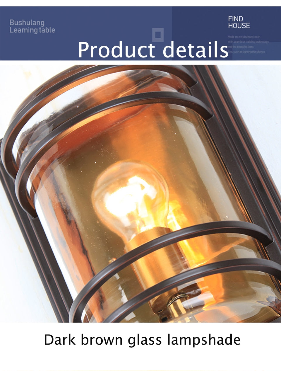 IIS Industrial Retro lamp Outdoor Waterproof