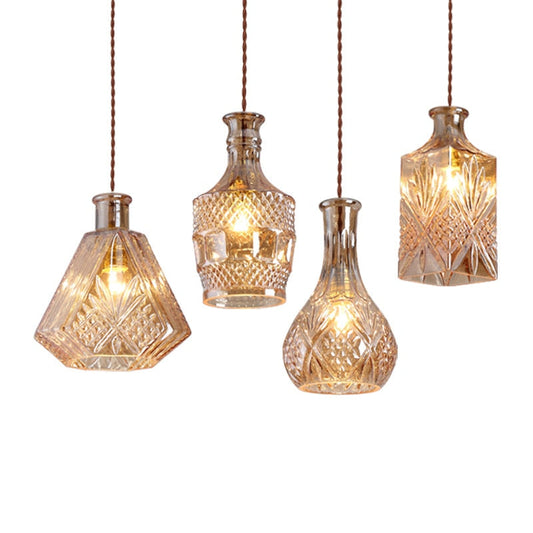 HEN Aegea Retro Glass Lampshade Pendant Lights