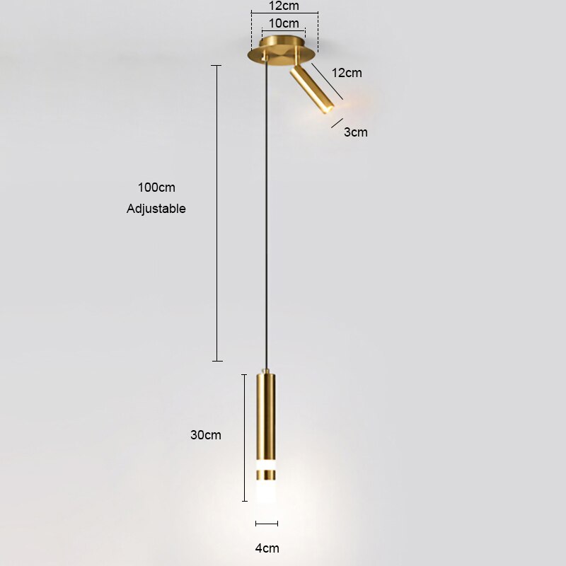 BAN Nordic LED Wall/Pendant lamp spotlight indoor lighting home decor