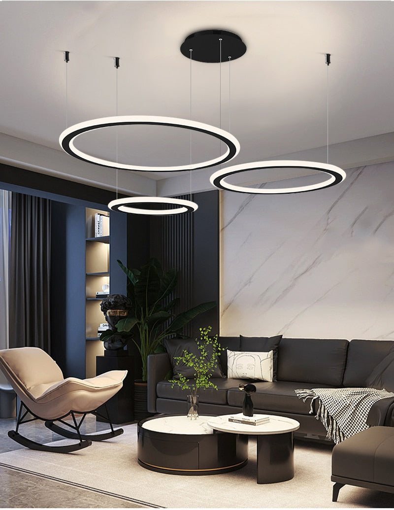 Ylk Ring Design LED Chandelier