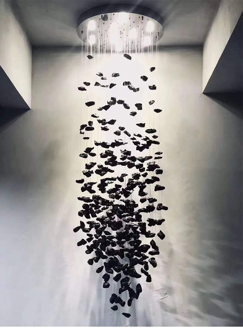 Ylk Modern Clear Crystal Chandelier