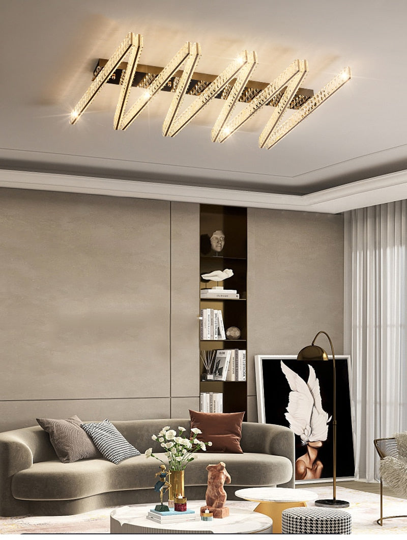 Ylk Vvmm Crystal LED Chandelier