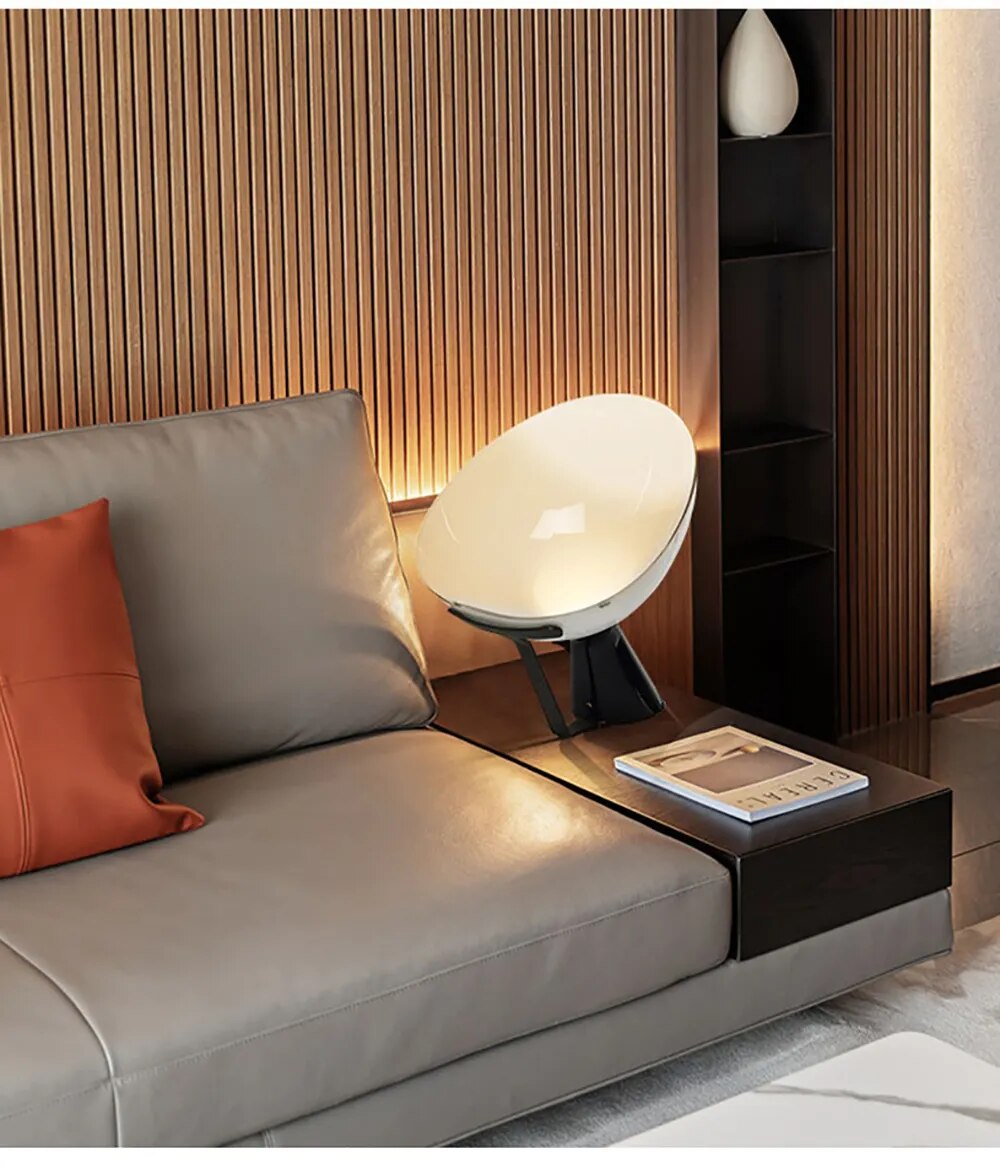 Artistic Modern LED Table Lamps Minimalist Night Lampare Black