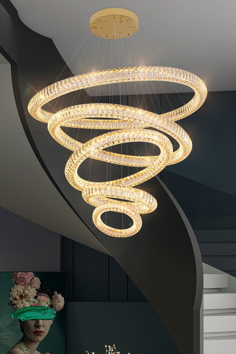 Ring Design LED Chandelier
