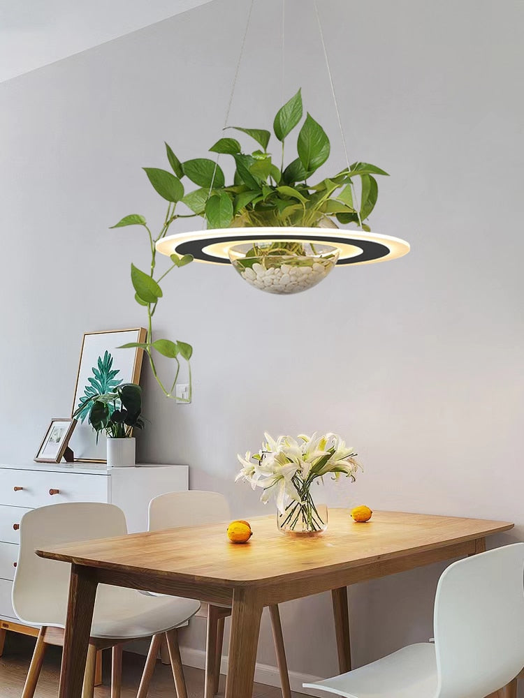 OUD Auden Modern LED Plant Pendant Planet Lamp