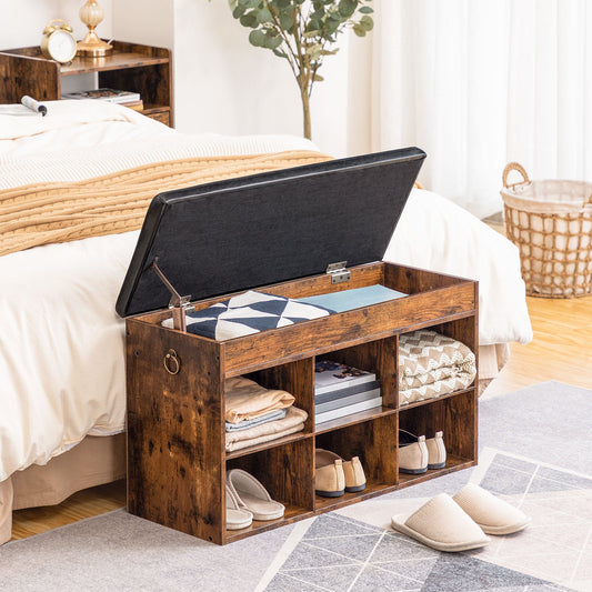 Reidar - Shoe Rack for Entryway Shoe Cabinet Shoe Rack Bench