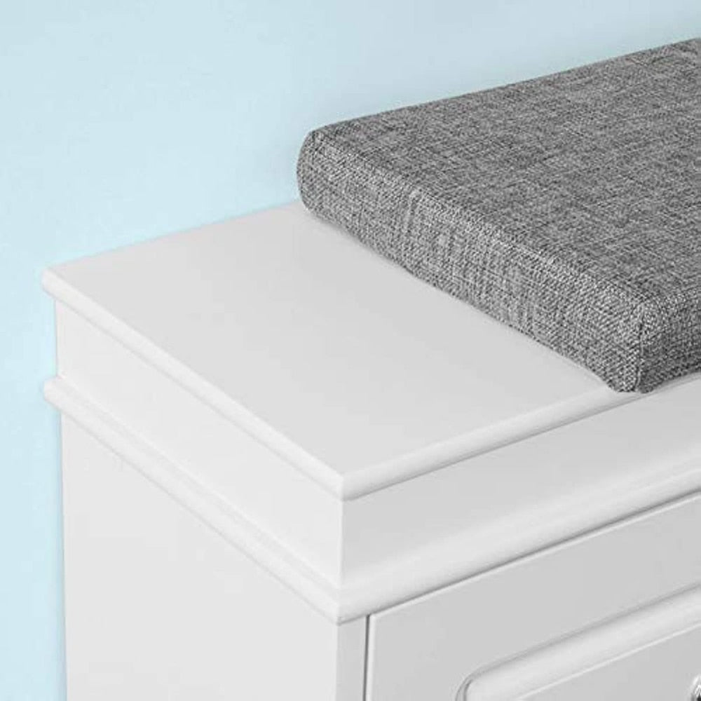 Ottilia - Storage Bench with Drawers Shoe Cabinet Entryway Shoe Storage Cabinet