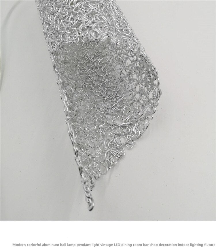 HEN Aerin Color Macaron Pendant Lights Aluminum Wire  Suspension Luminaire