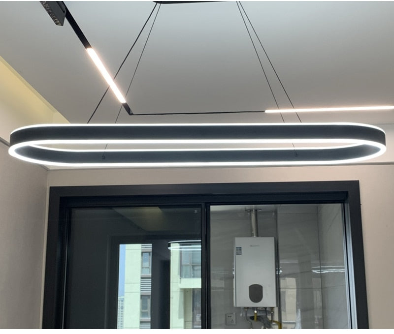 Ylk Oval Design Modern Chandelier