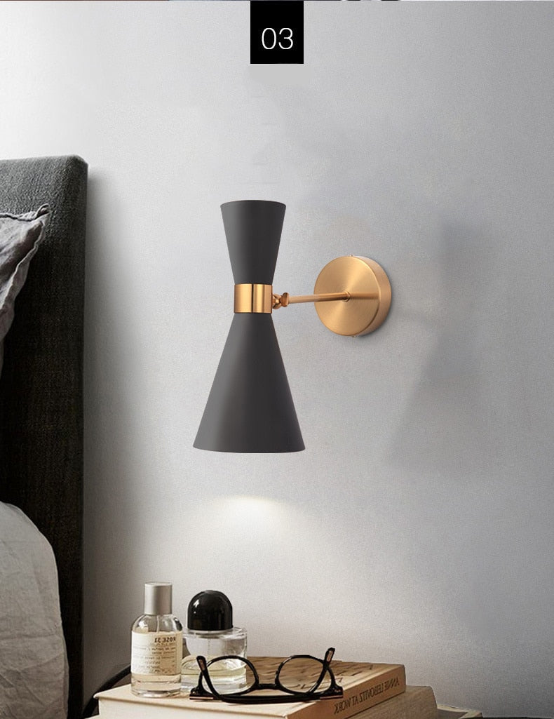 IIS Nara Nordic Home Living Bedside Wall Light Minimalist