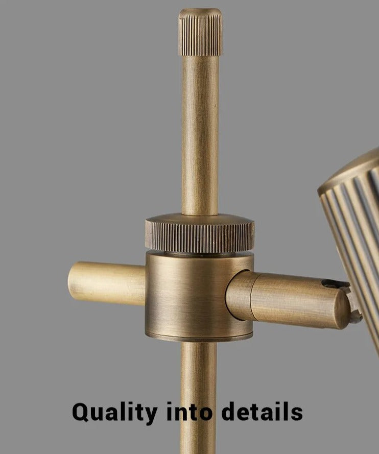 MH - All Copper Minimalist Vintage LED Table Lamp