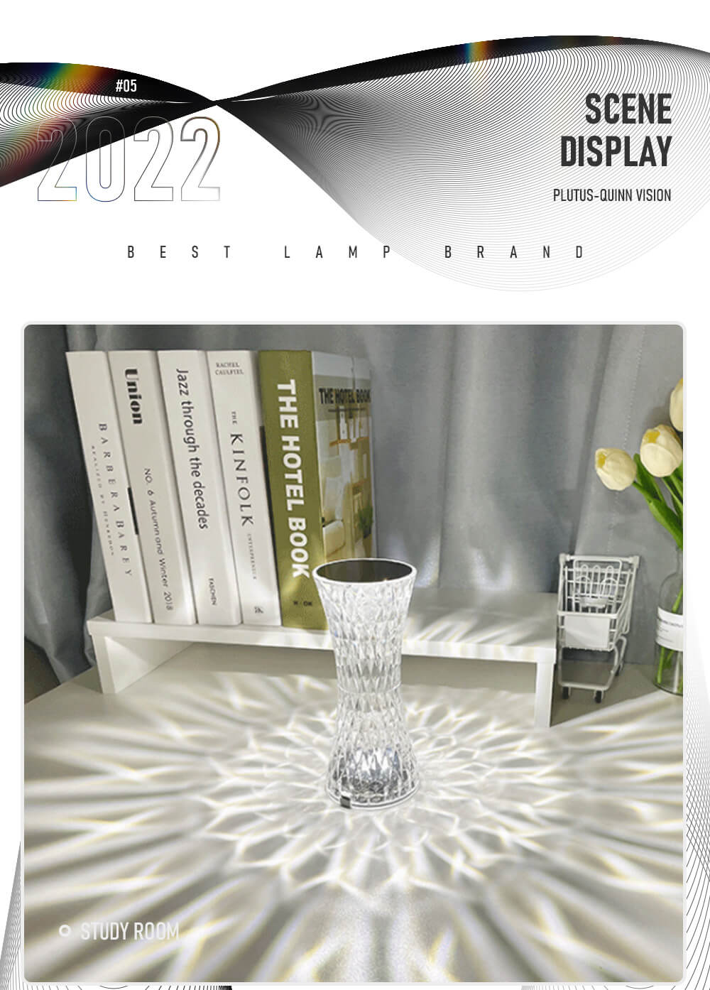 Pq Rane LED Crystal Night Light