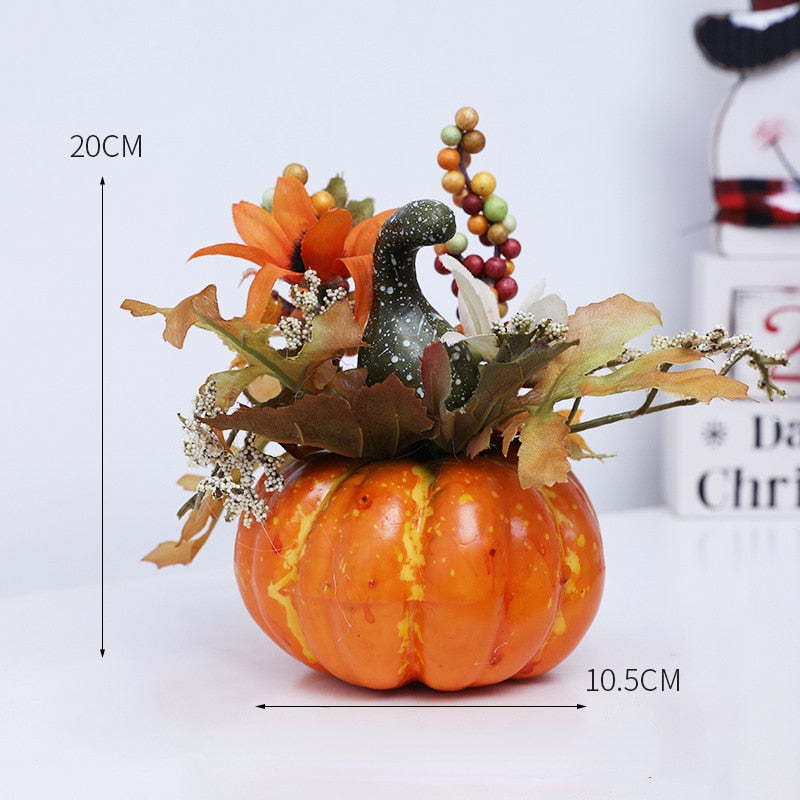 Hakon - Artificial Pumpkin Sunflower Ornament Fall Decor Sale Bedroom Decor Fall Home Decor Fall Decor 2023