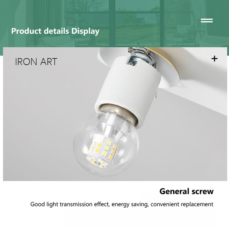 Wad Nordic Modern Glass Ball Lamp