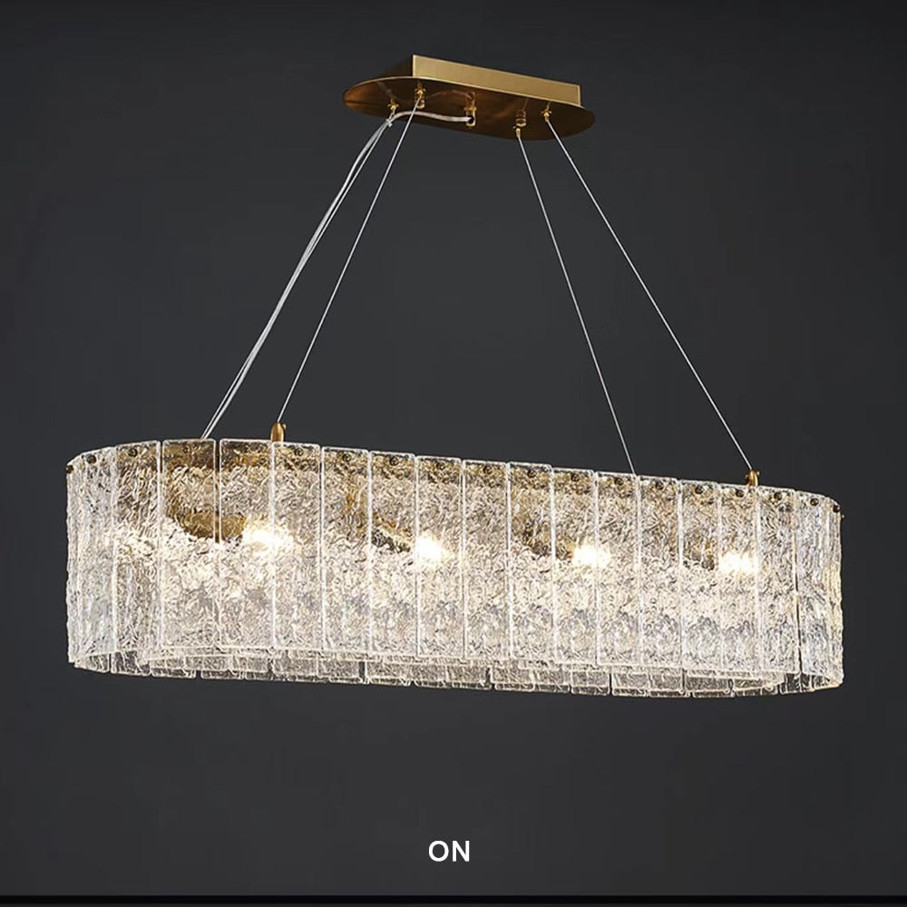 Privet Creative Glass Pendant Lamp