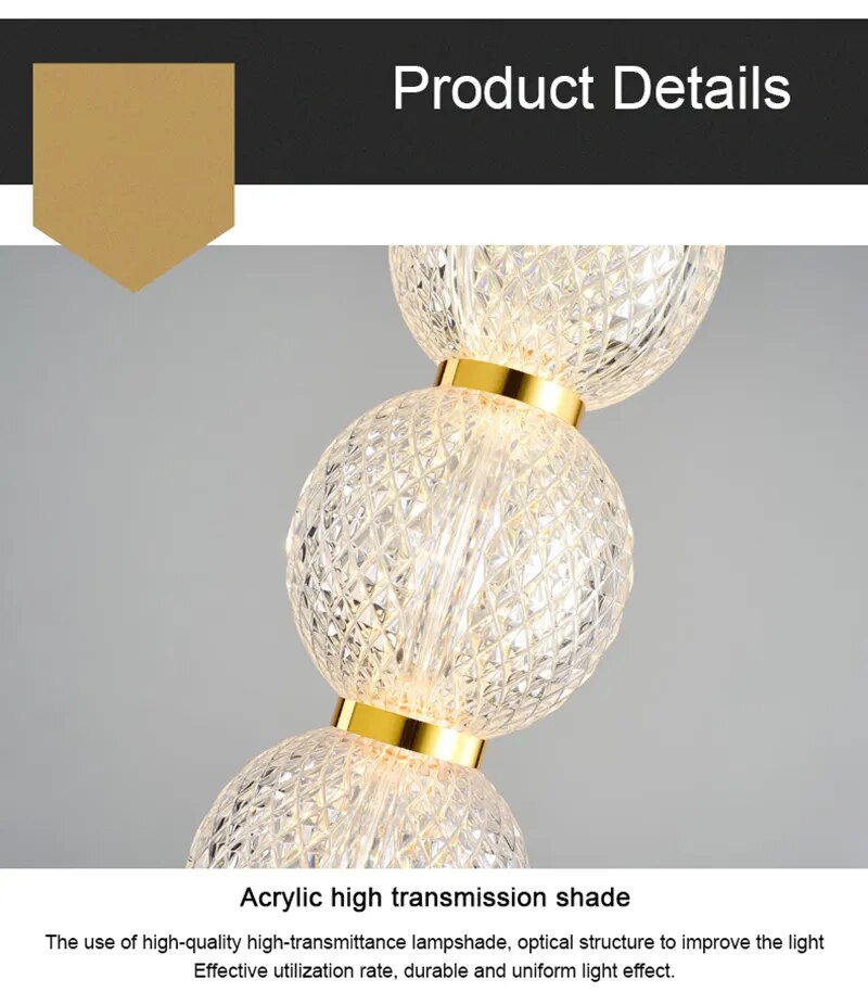 LYF Giselle Nordic LED Pendant Lights