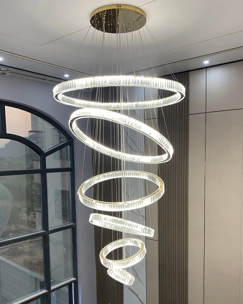 Ylk Ring LED Chandelier Fixture