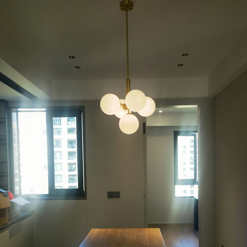 IAN Libertad modern luxury glass chandelier lighting