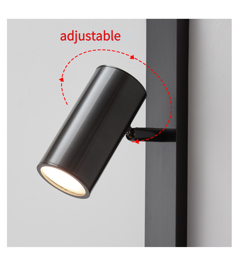 Trong minimalist Nordic style copper led wall lamp