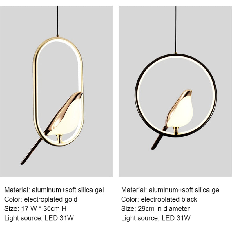 LYF Magpie Wall/Pendant Nordic LED Lamp