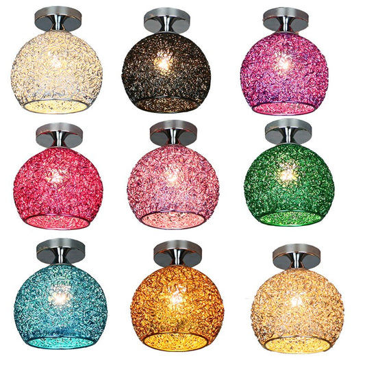 HEN Aerin Macaron Modern Led Ceiling Lamps Multiple Colour Spherical Light