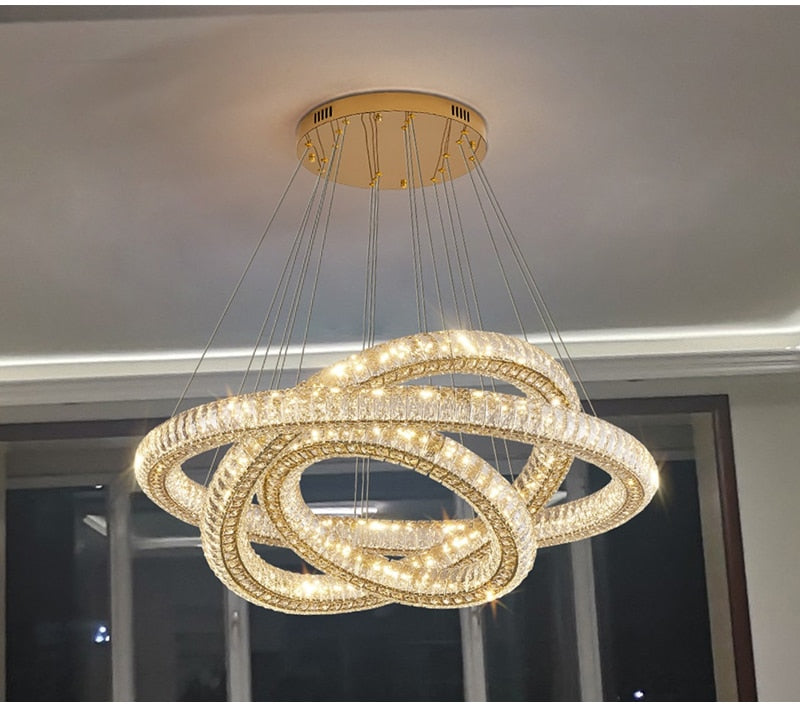Ring Design LED Chandelier