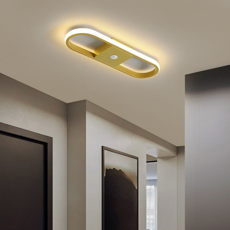 Human PIR Motion Sensor LED Ceiling Lamp