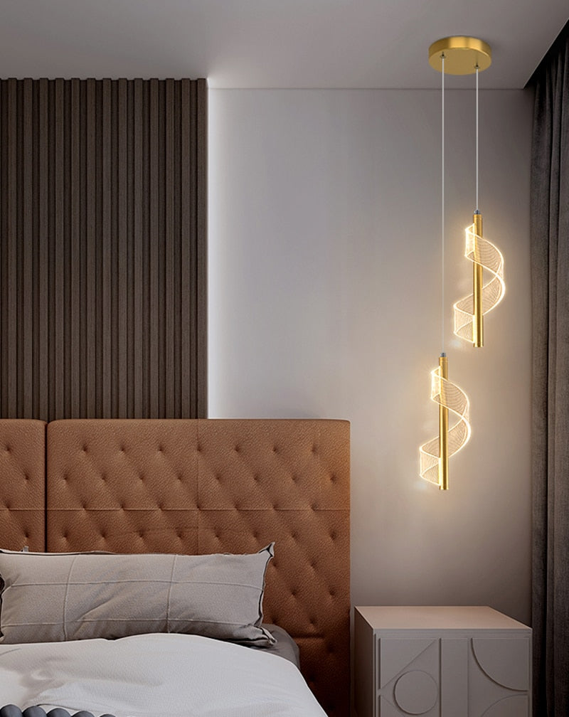 LYF Wall/Pendant The Spiral Lustre LED Light