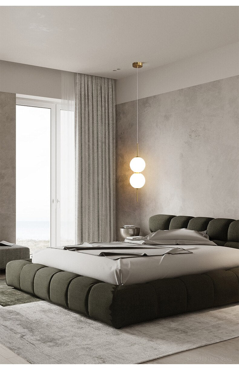 Adiella Pendant Lights Grape luster Glass Ball