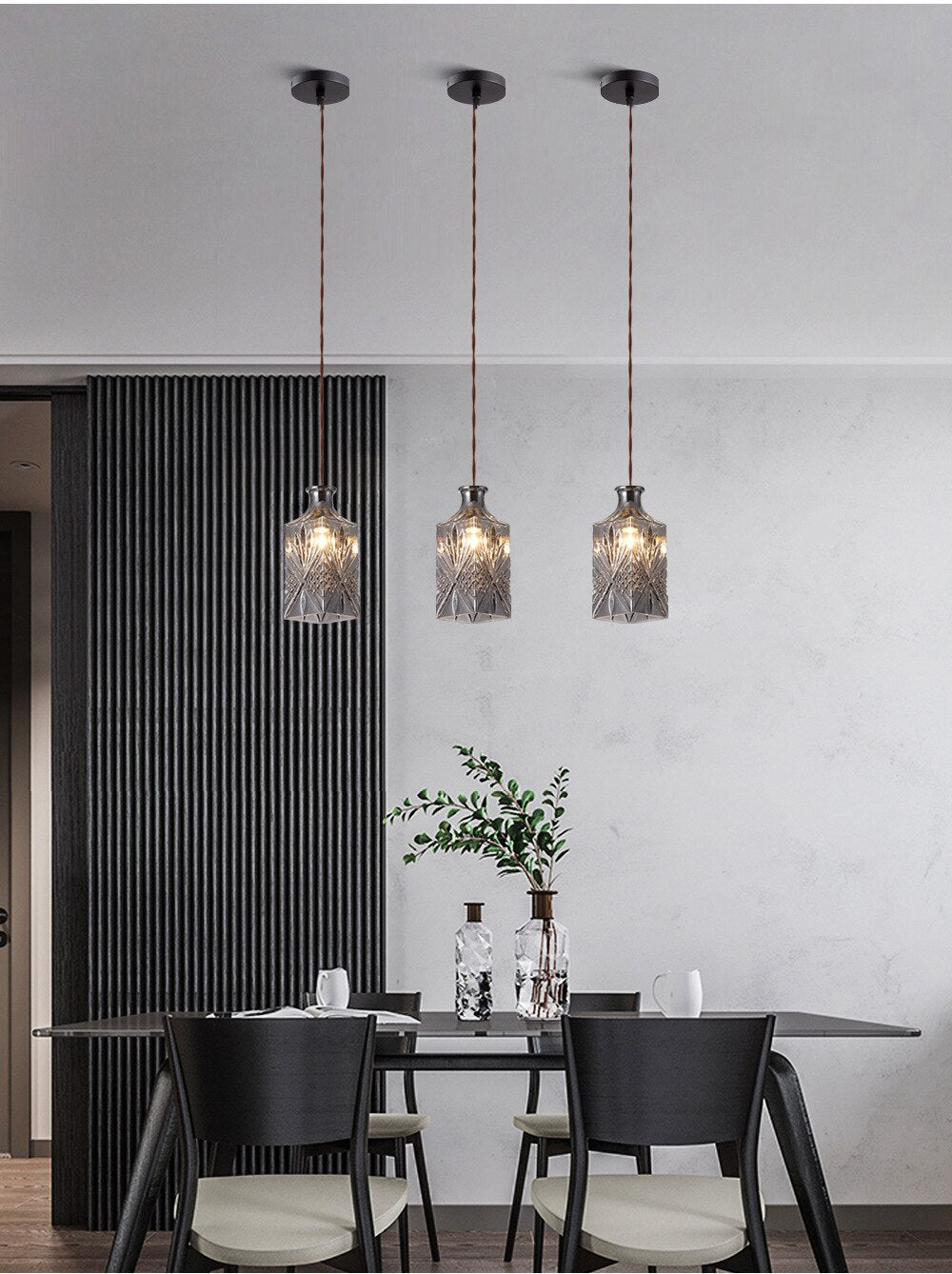 HEN Aegea Retro Glass Lampshade Pendant Lights