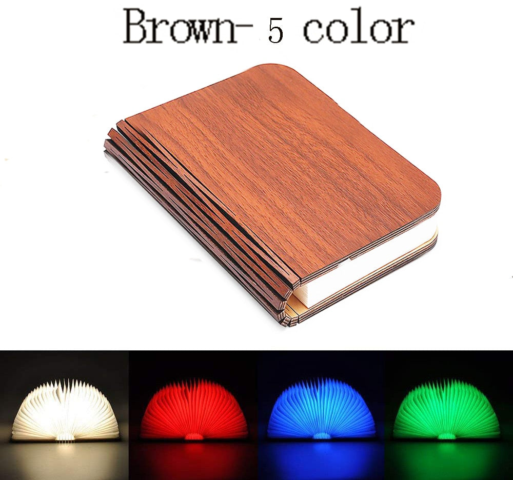 Portable Folding Book Lamp