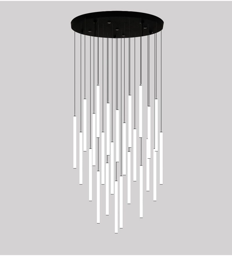 Ylk Tube Modern LED Chandelier