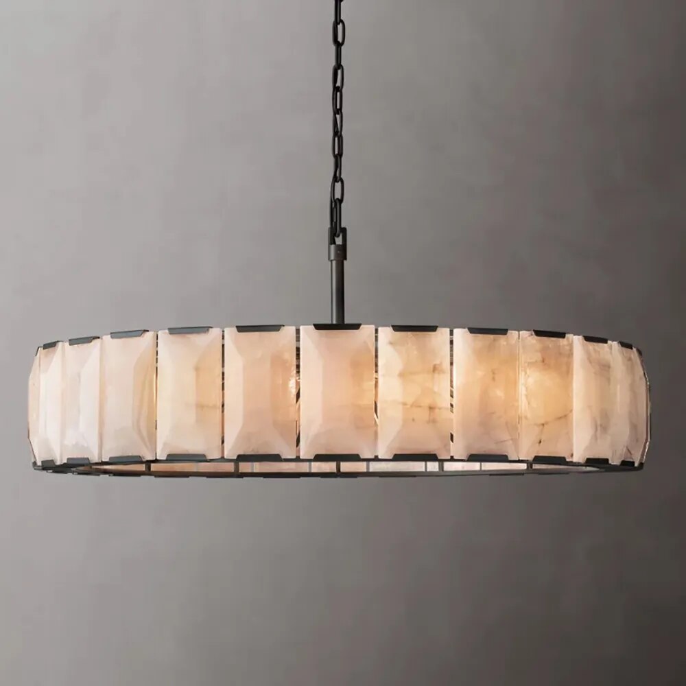 Retro American LED Chandelier Lamp