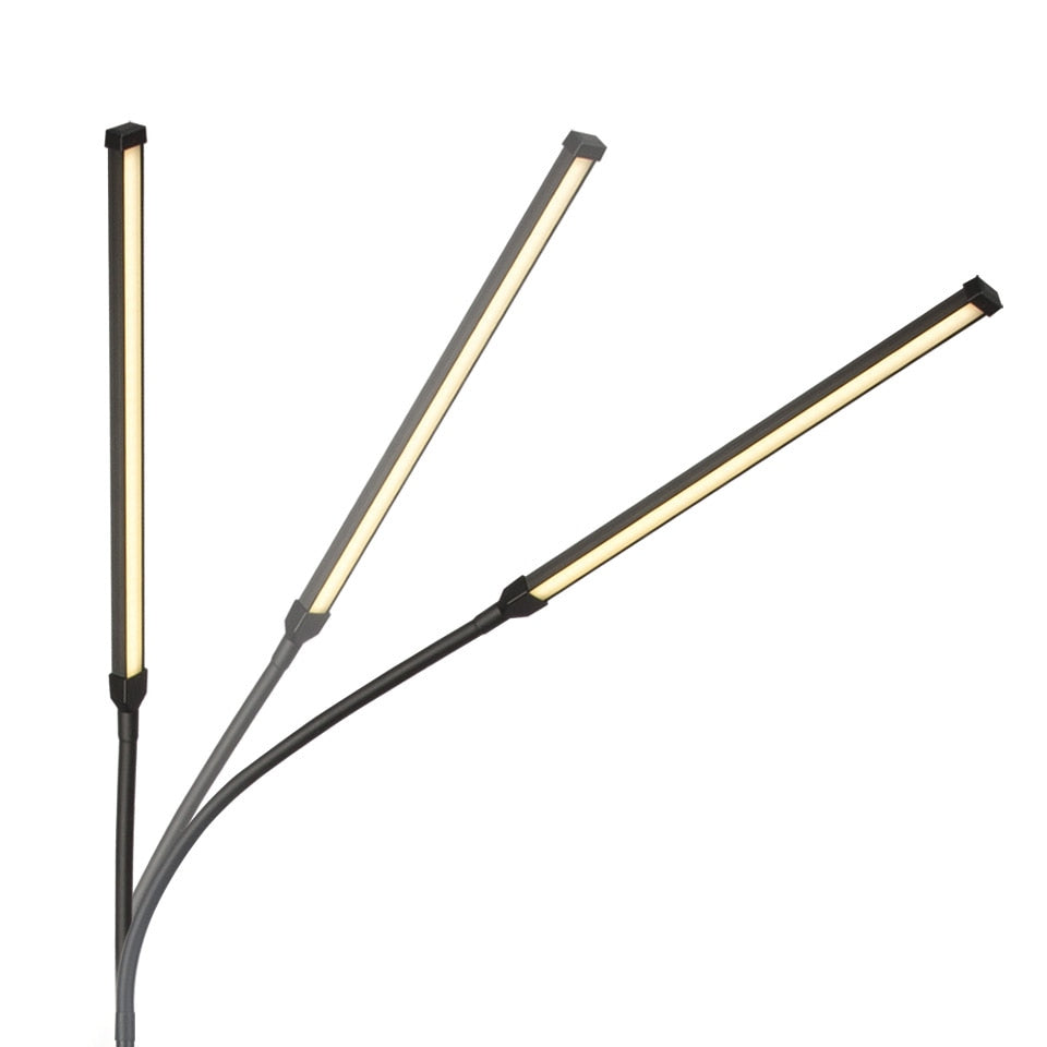 AiS Dimmable Floor Lamp 12W Timer Memory Function Gooseneck Adjust Touch