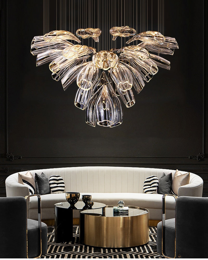 Ylk Luxury Crystal Chandelier Lamp