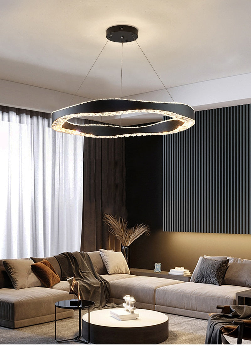 Ylk Modern Crystal Chandelier Fixture