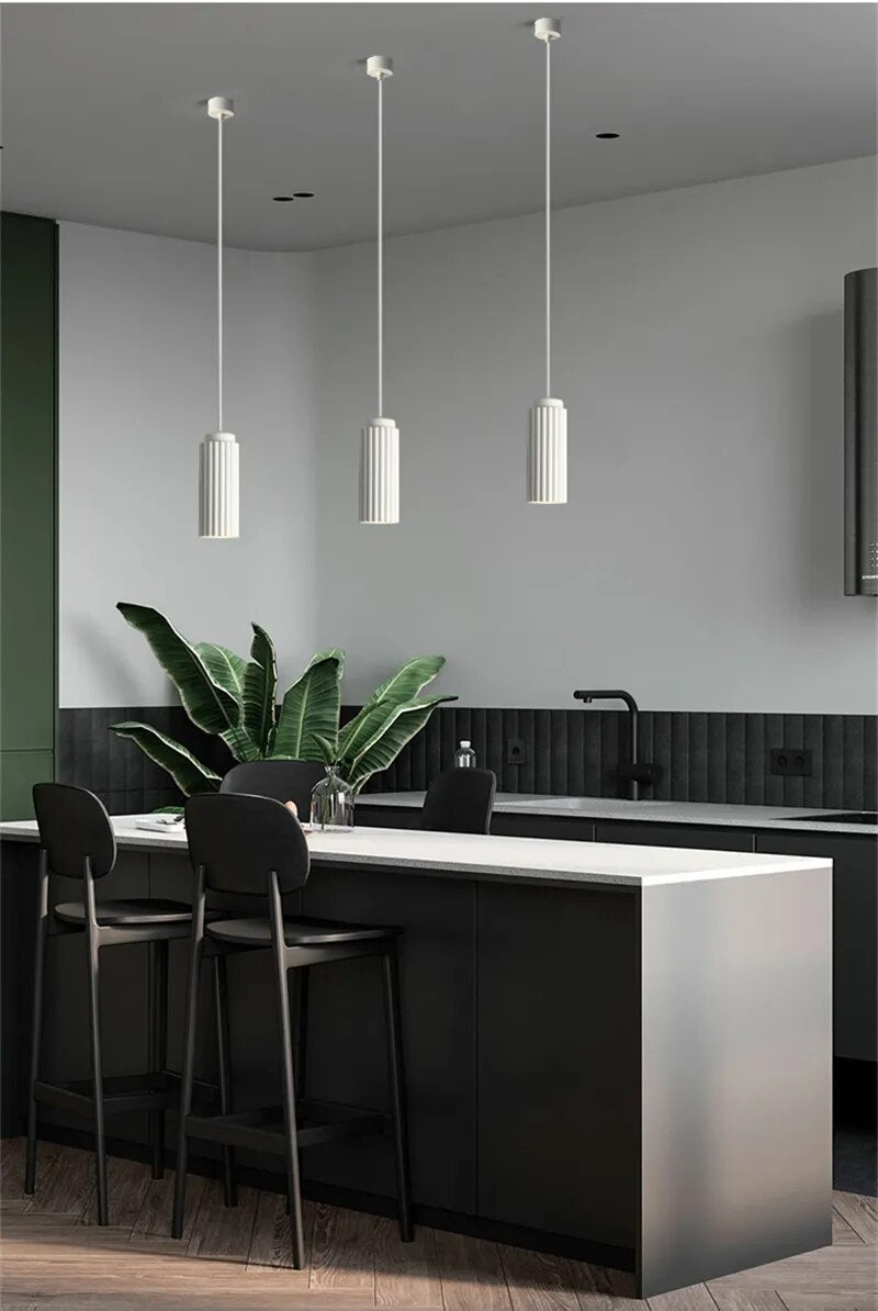Minimalism Modern LED Pendant Lights Nordic GU10 Art