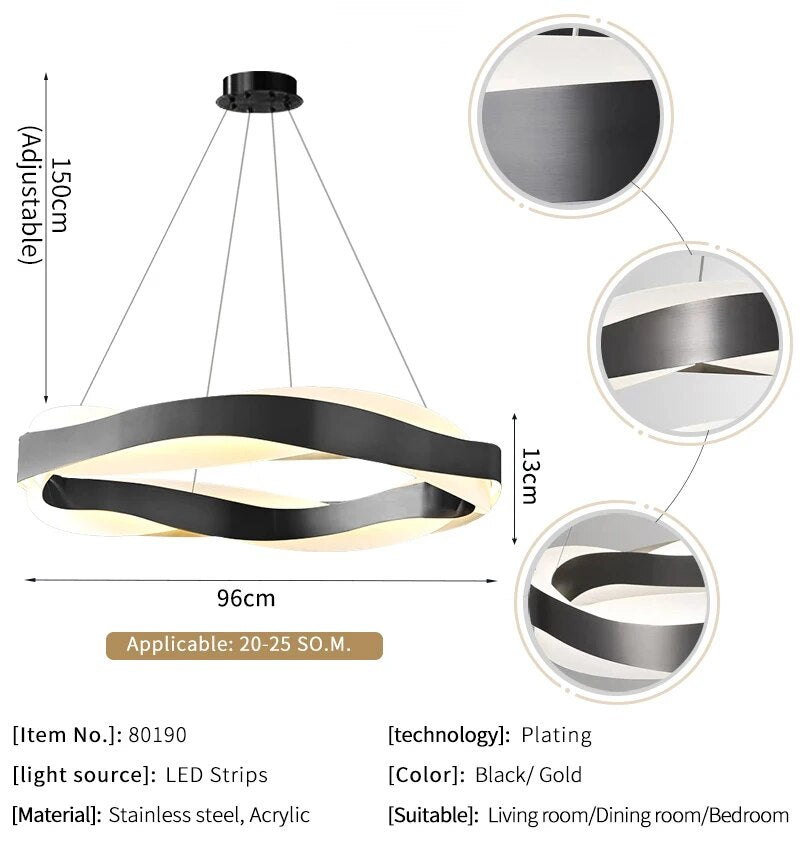 Ylk Alexis Stylish LED Chandelier