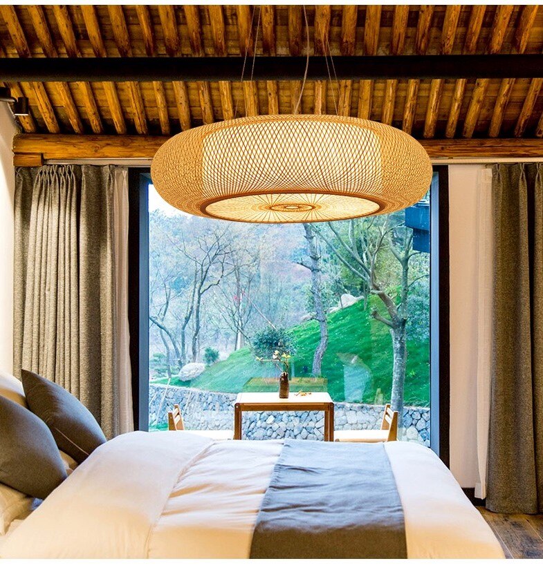 JOY Paroon - Bamboo Pendant Lights for Living Room