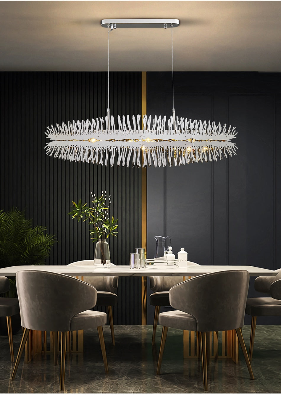 Ylk Modern LED Chandelier Fixture