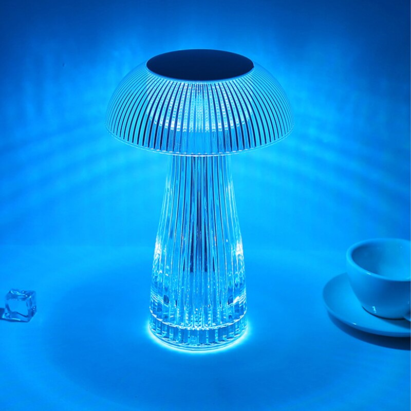 BAN Jellyfish lampshade LED night light table lamp