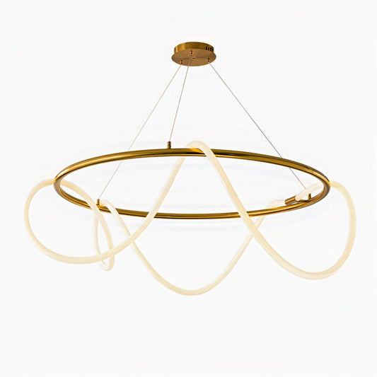 Kolia Wall/Pendant Chandelier LED Dimmable Black White Gold Chrome