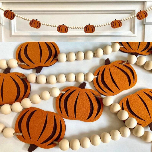 Runa Fall Pumpkin Banner Décor