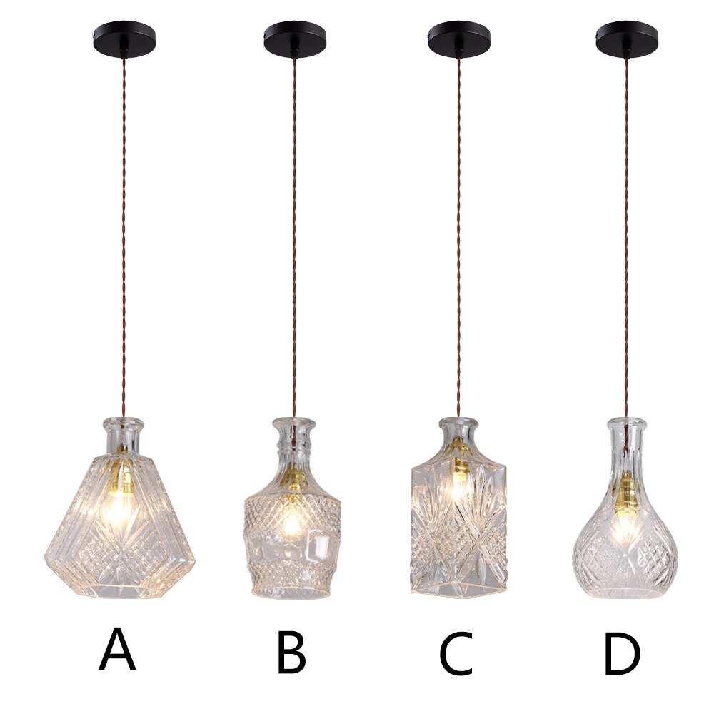 HEN Aegea Retro Glass Lampshade Pendant Lights
