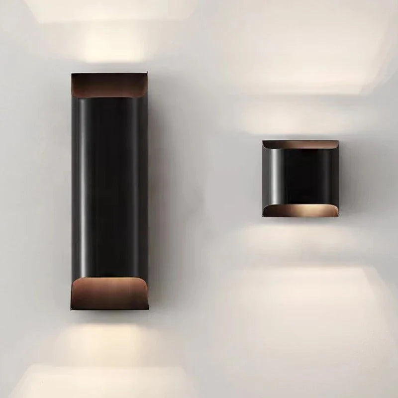 Yrsa Modern Brass Wall Lamp