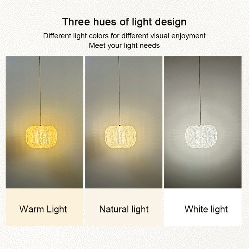 LYF Pumpkin Nordic Pendant Light