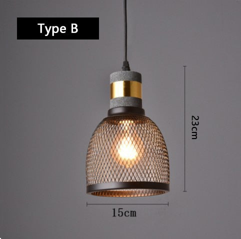Aslak Loft Cement Pendant Lamp