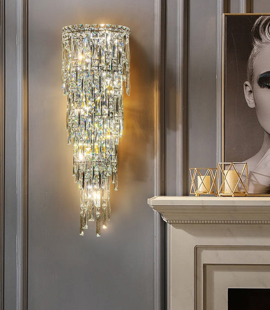 Ylk Tain Luxury Crystal Wall Lamp