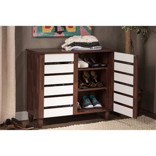 Dagmar - Nordic Shoe Storage Cabinet Wooden Shoe Cabinet Entryway