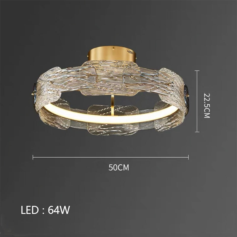 Olga Rounded Crystal Chandelier